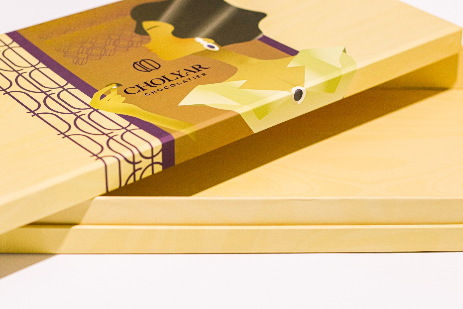 Design, printing and packaging of chocolate and sweets boxes