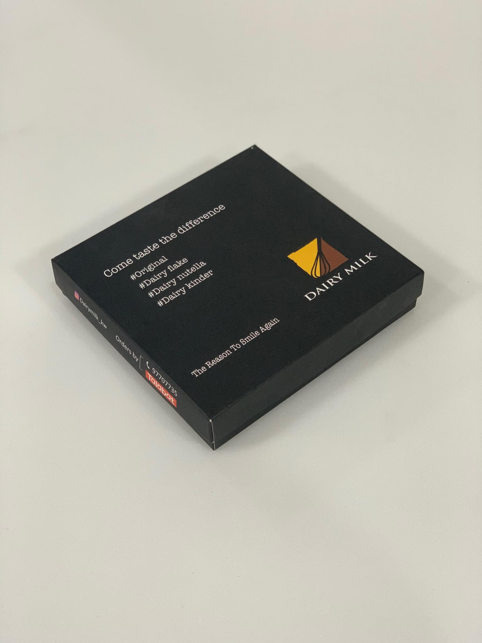 Designing and printing chocolate boxes and sweets