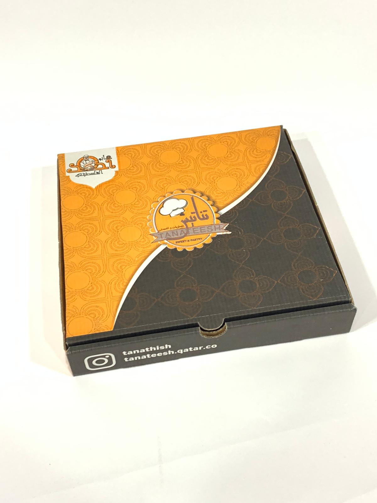 Design and printing of sweets and pastries boxes