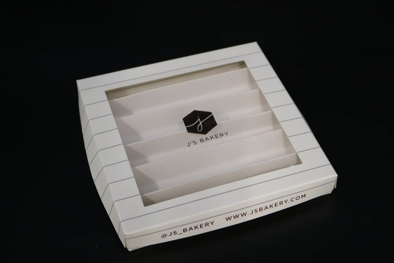 Printing and packing sweets and pastries boxes