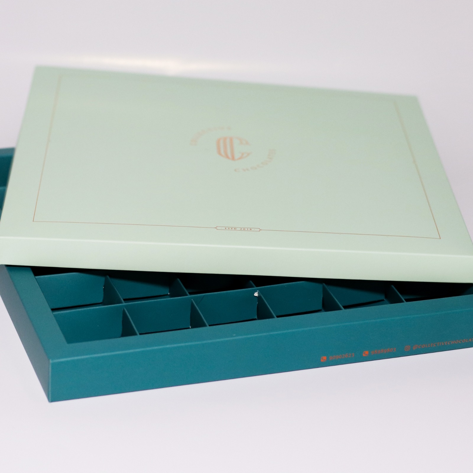Design of printing and packaging sweets and chocolate boxes
